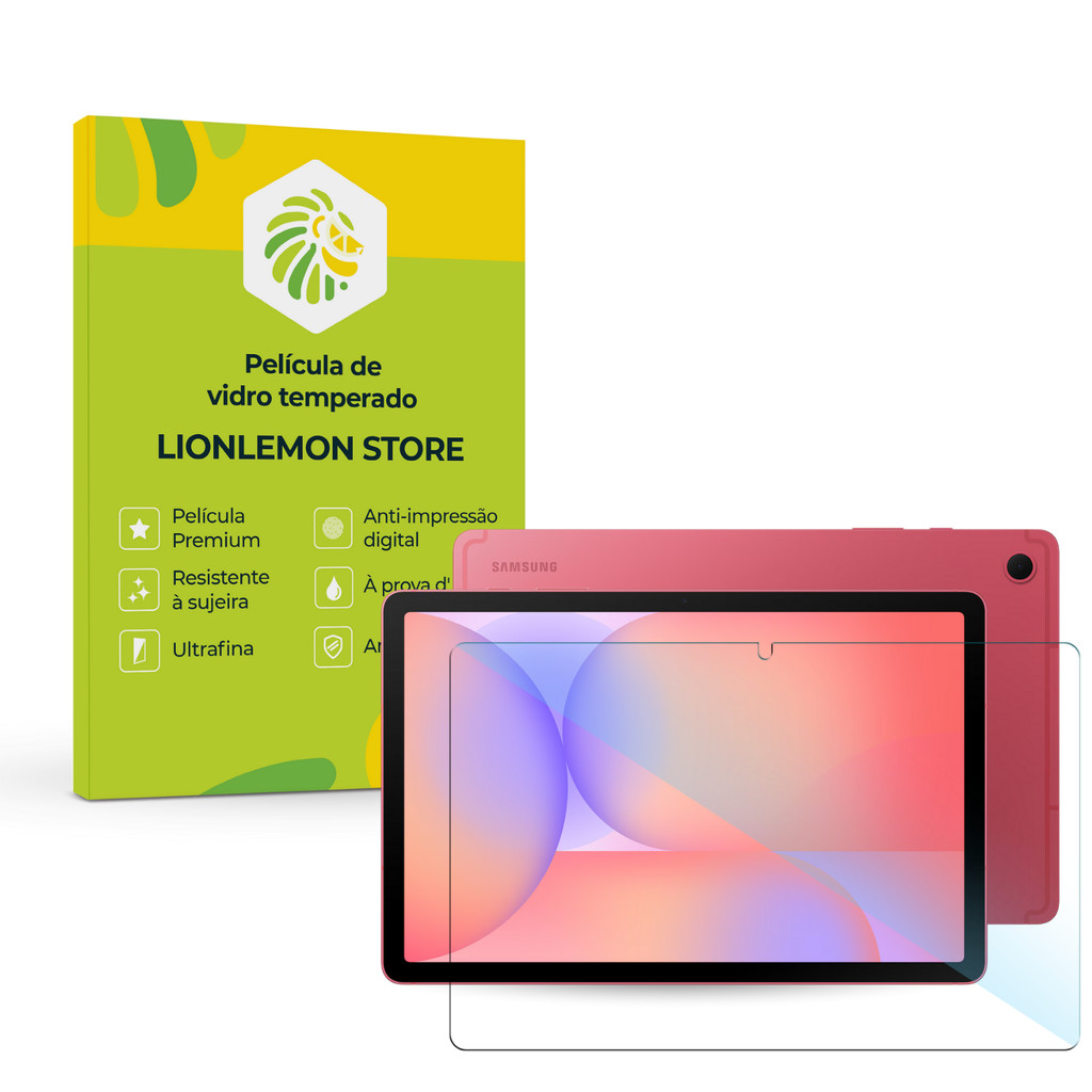 Película de vidro temperado para Samsung Galaxy Tab S10 Lite (tela 10.9") - LionLemon Store