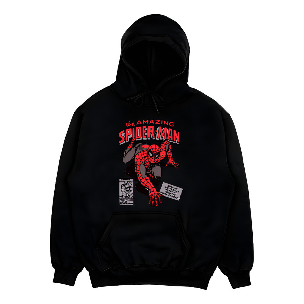 Moletom Canguru Estilo The Amazing Spiderman Classic Bt373
