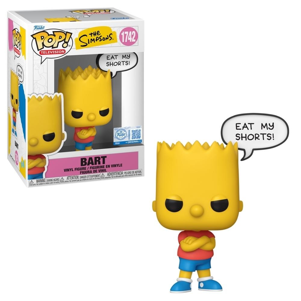 Boneco Funko Pop! Sayings Os Simpsons - Bart em Oferta na Shopee