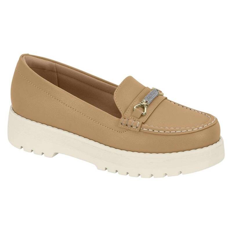 Sapato Modare Mocassim Tratorado - Feminino - Tan