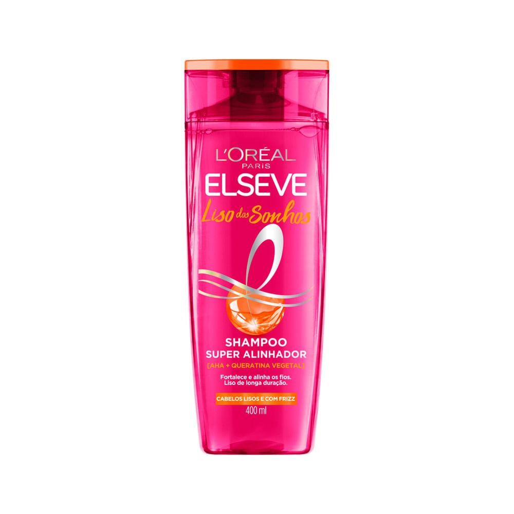 Shampoo Elseve Liso Dos Sonhos Super Alinhador 400Ml