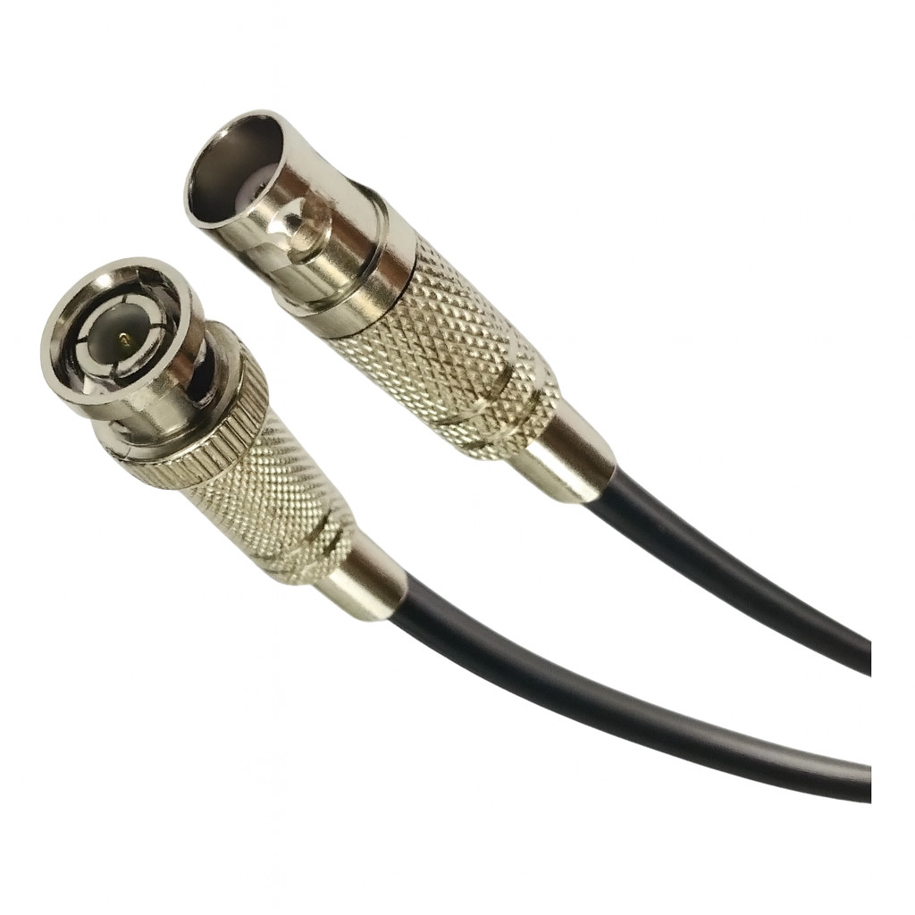 Extensão Bnc Macho É Femea 75 Ohms - 2 Metros em Oferta na Shopee