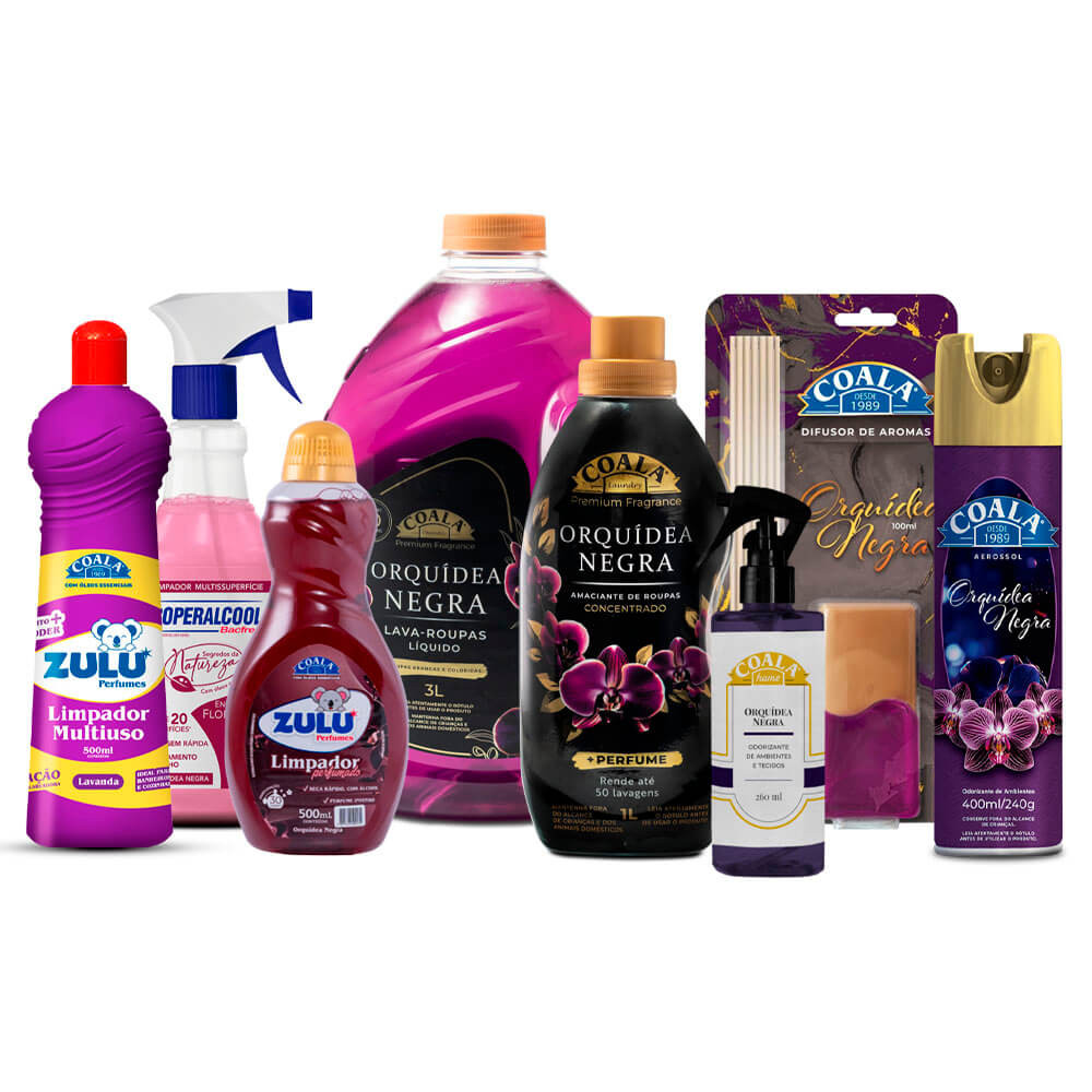 Kit Coala Orquídea Negra - Casa Revigorada