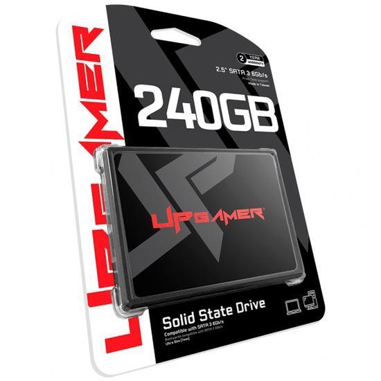 SSD Up Gamer Up500, 240gb, 2.5", Sata 3, Sata 3, Leitura Ate 500MB/s, Gravacao Ate 450MB/s