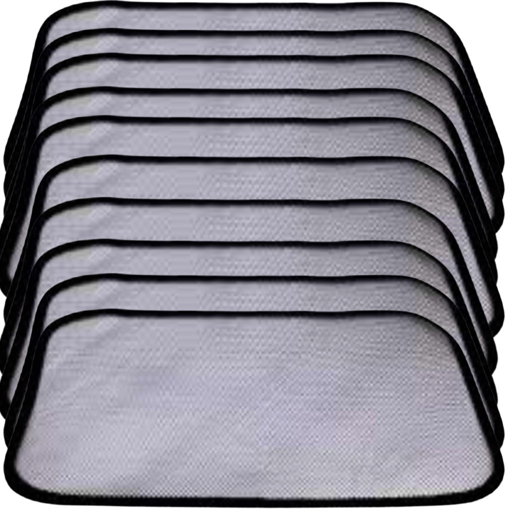 Kit 10 Tela Para Pia e Lavatório 44x30cm Tipo Ralinho Japonês Evita Entupimento Protege Cuba Inox Nylon Ultra-Resistente