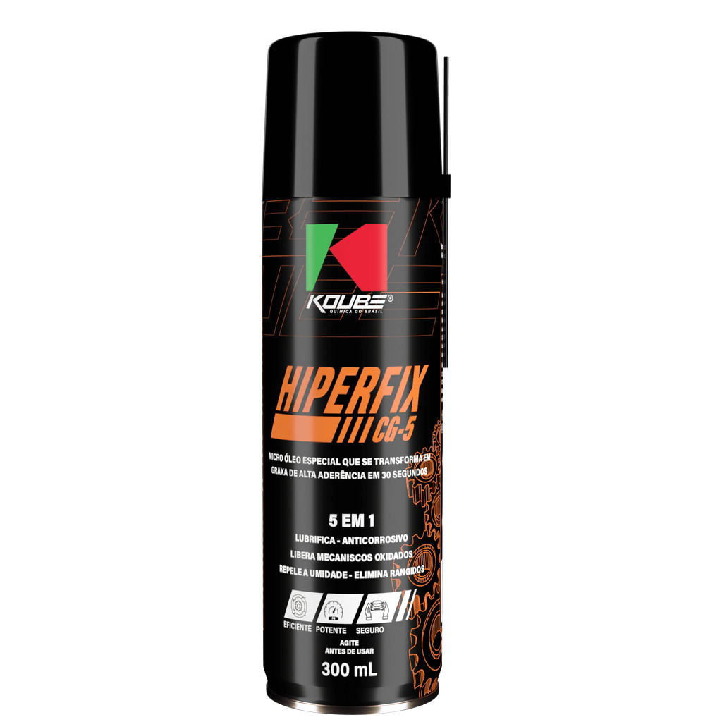 Hiperfix CG-5 Koube: Graxa de Alta Aderência para Proteção e Lubrificação de Componentes Metálicos