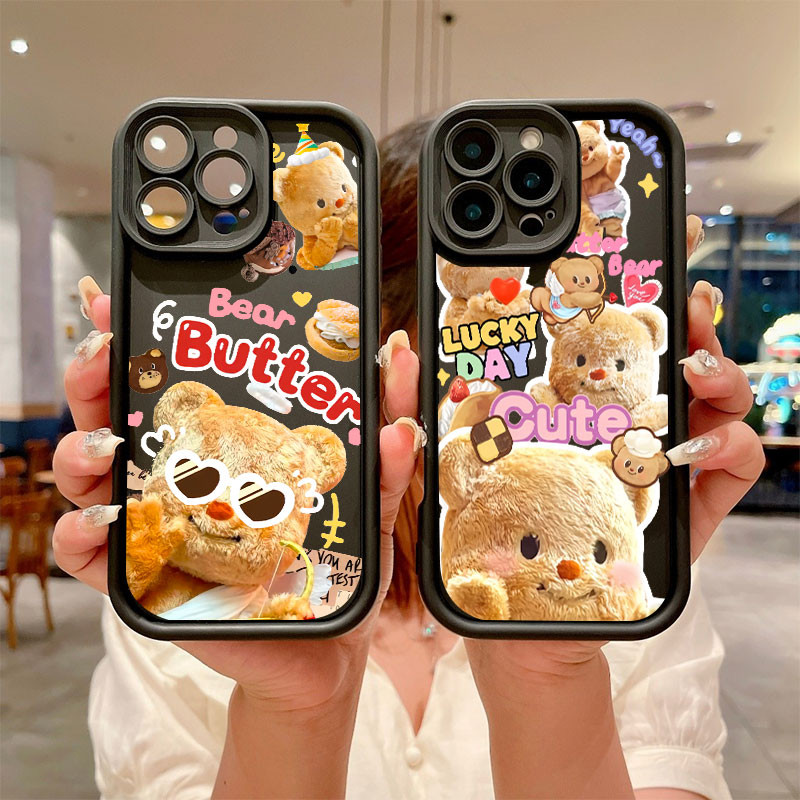 Capinha Capa Para Samsung Galaxy A03 A04E A10S A11 A20 A30S A50S M34 Manteiga Cerveja Anti-Queda