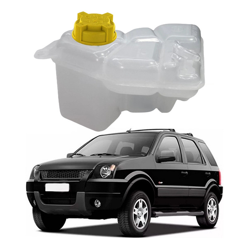 Reservatorio Agua Com Tampa Ecosport 1.6 2.0 2003 A 2007