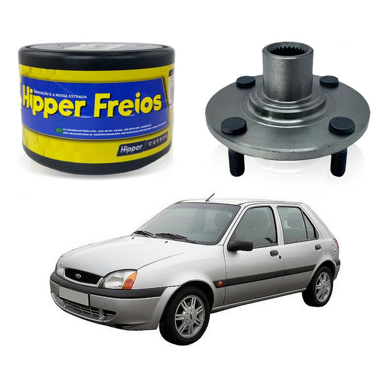 Cubo Roda Dianteiro Fiesta 1.0 1.6 2000 A 2003 em Oferta na Shopee