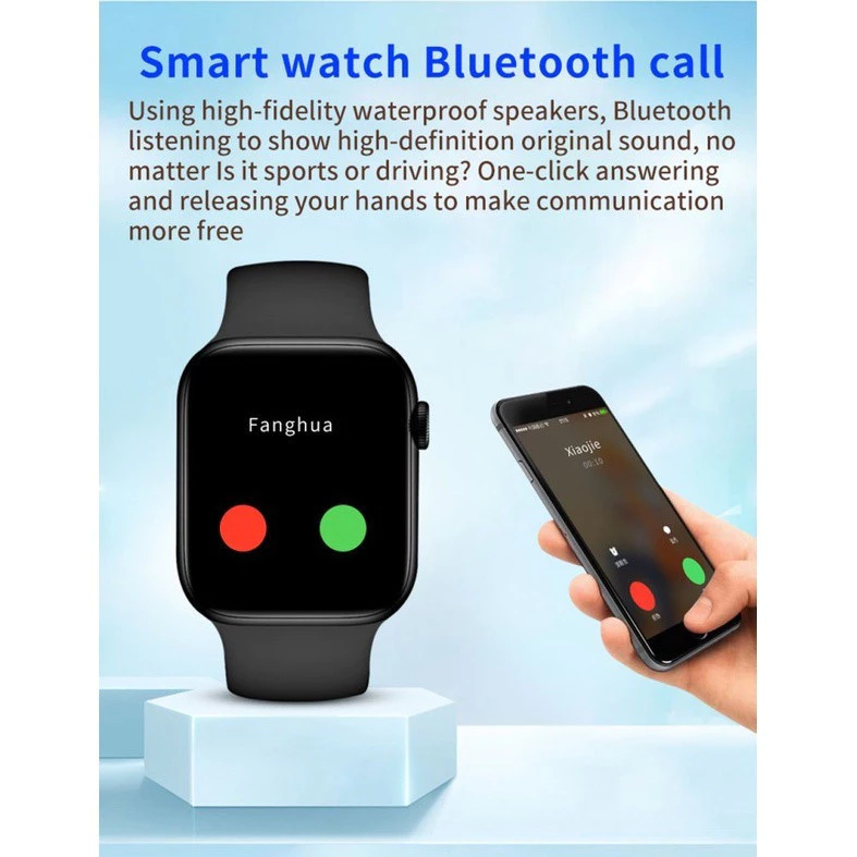 Smartwatch S10 mini 38mm Série IWO 10 com Lembrete de Mensagens — foto 2
