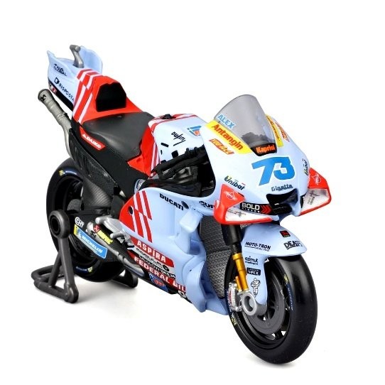 Miniatura Moto Ducati Desmosedici - Team Gresini Racing - #73 Alex Marques - MotoGP 2024 - 1:18 - Maisto