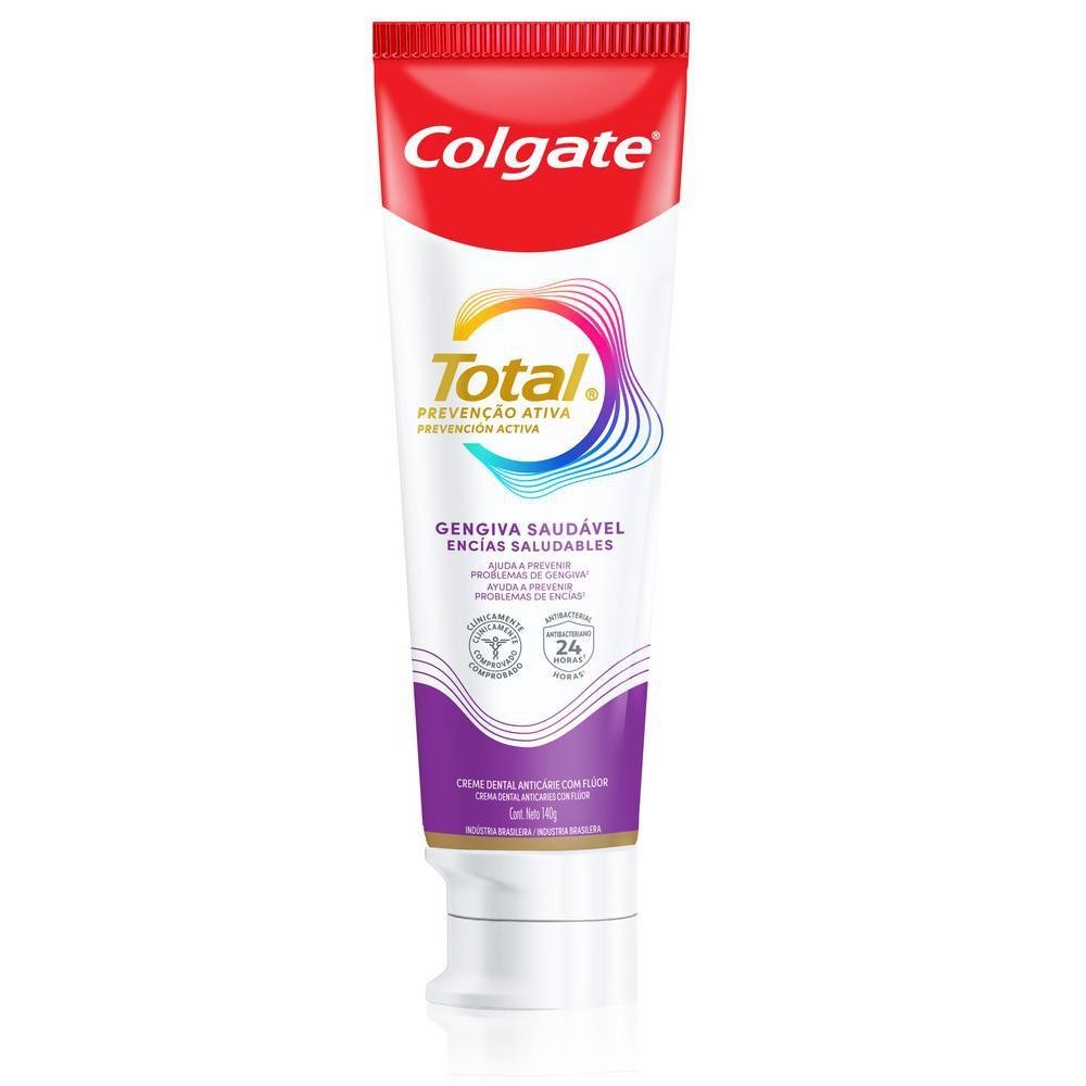 Creme Dental Colgate Total Gengiva Reforcada 140G