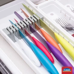 Kit Organizador de Facas Gaveta 2 Peças Plasútil