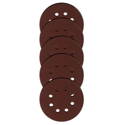 DISCO DE LIXA COM VELCRO, PERFURADO, GRAO 220, 125MM, 5 PCS // MTX