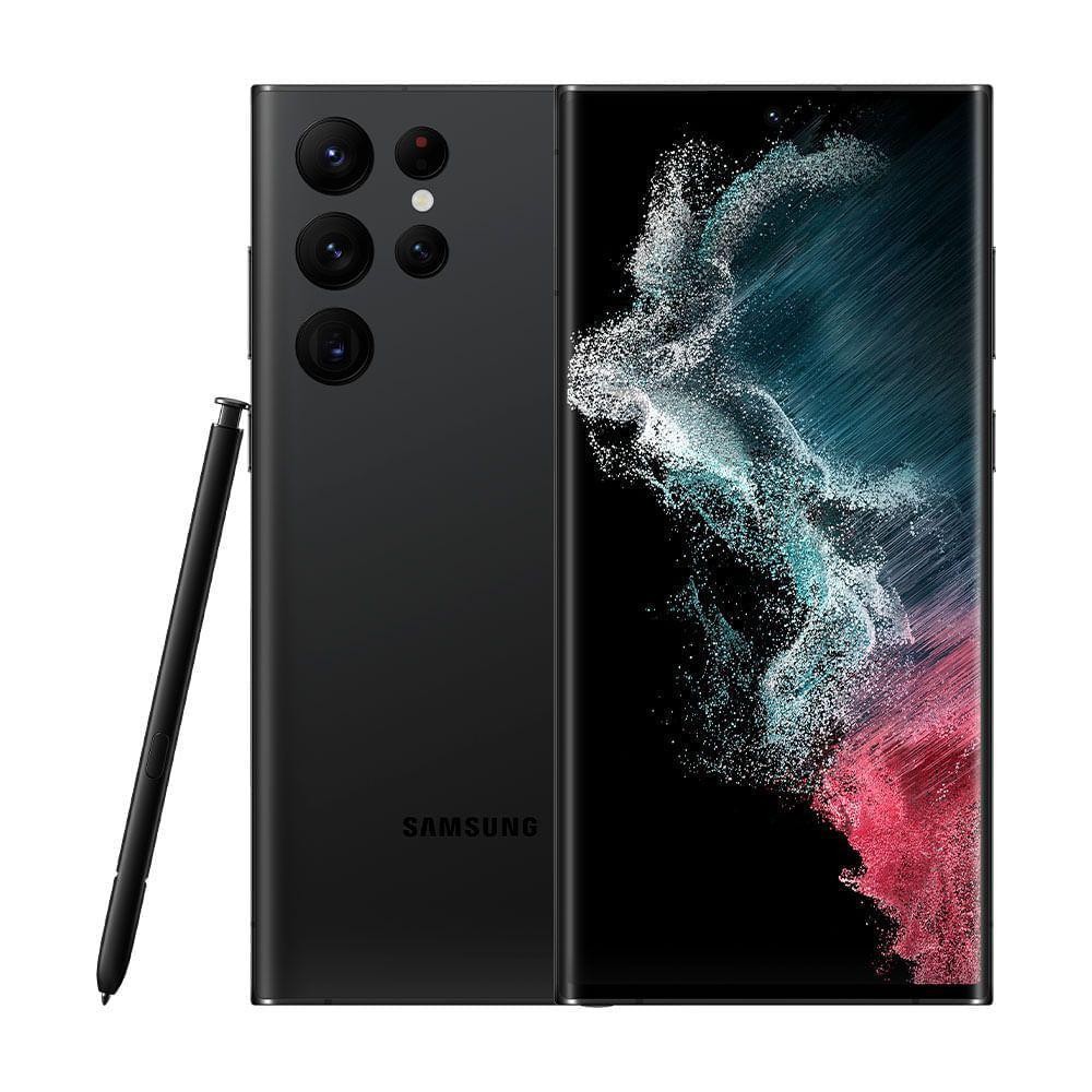 Usado: Galaxy S22 Ultra 512GB Preto Bom - Trocafy - Samsung
