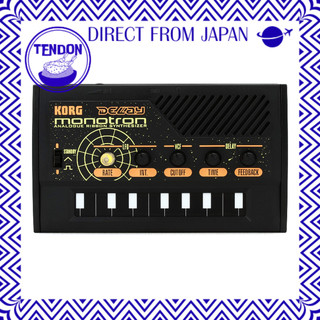 【DIRETO DO JAPÃO】KORG Sintetizador Analógico de Bolso monotron DELAY — monotron DELAY. Layout simples, ideal para
