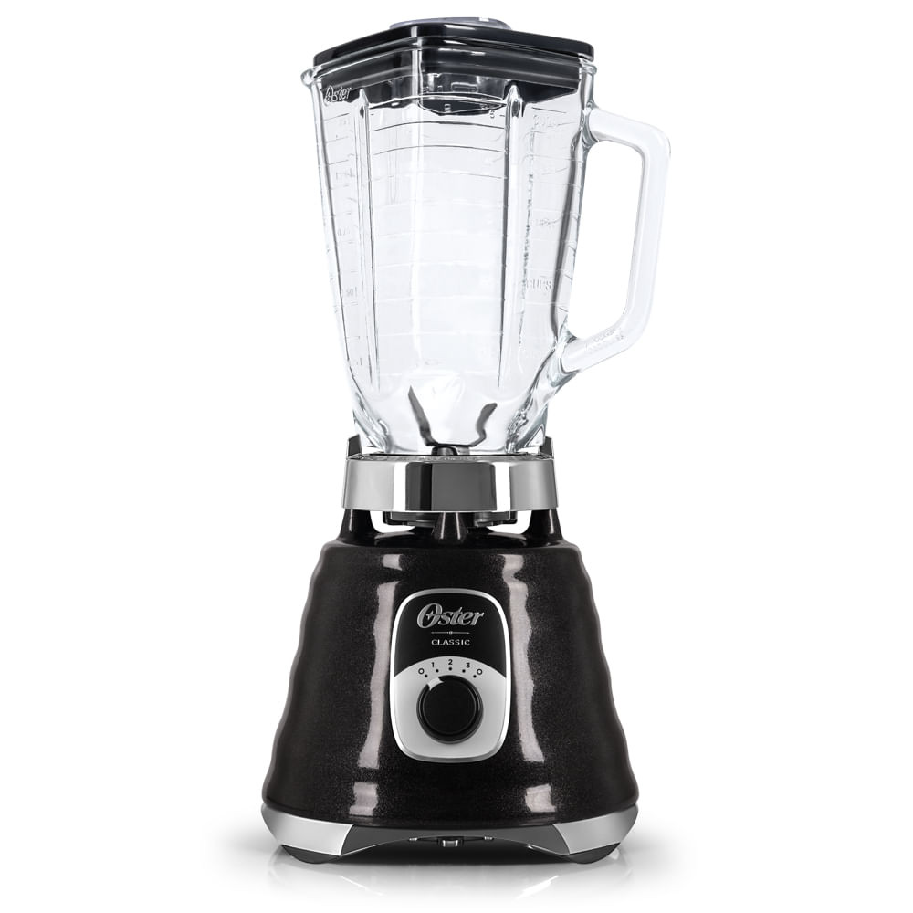 Liquidificador New Osterizer Clássico Black Oster 1,25L em Oferta na Shopee