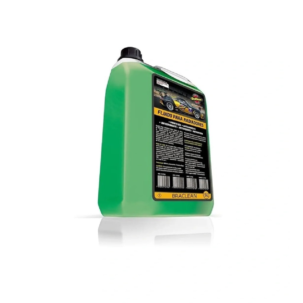 Fluido Aditivo Para Radiador Concentrado Verde 5 Litro Qualidade Proteção Refrigerante Anticorrosivo