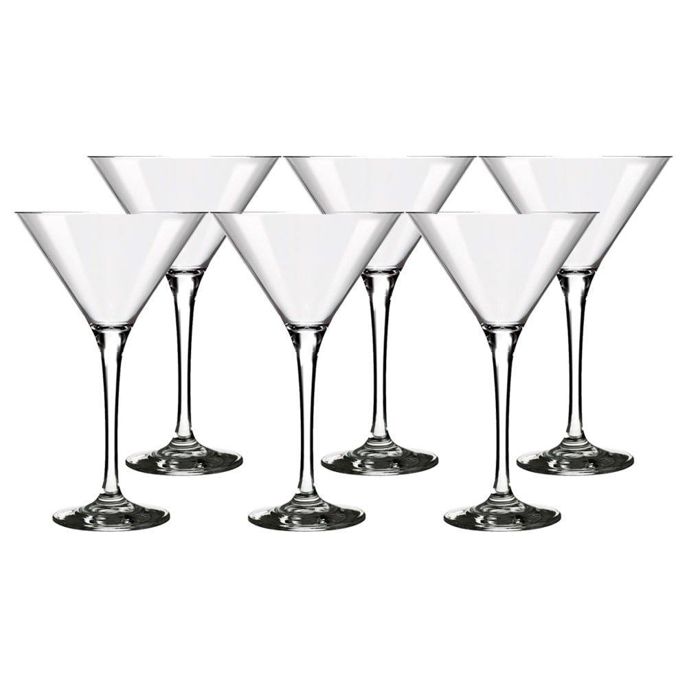 Conjunto de Taças Nadir 250ml Windsor Martini 6 Peças