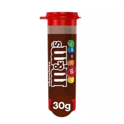 Chocolate M&M Minis Tubo ao Leite 30g - Embalagem com 12 unidades