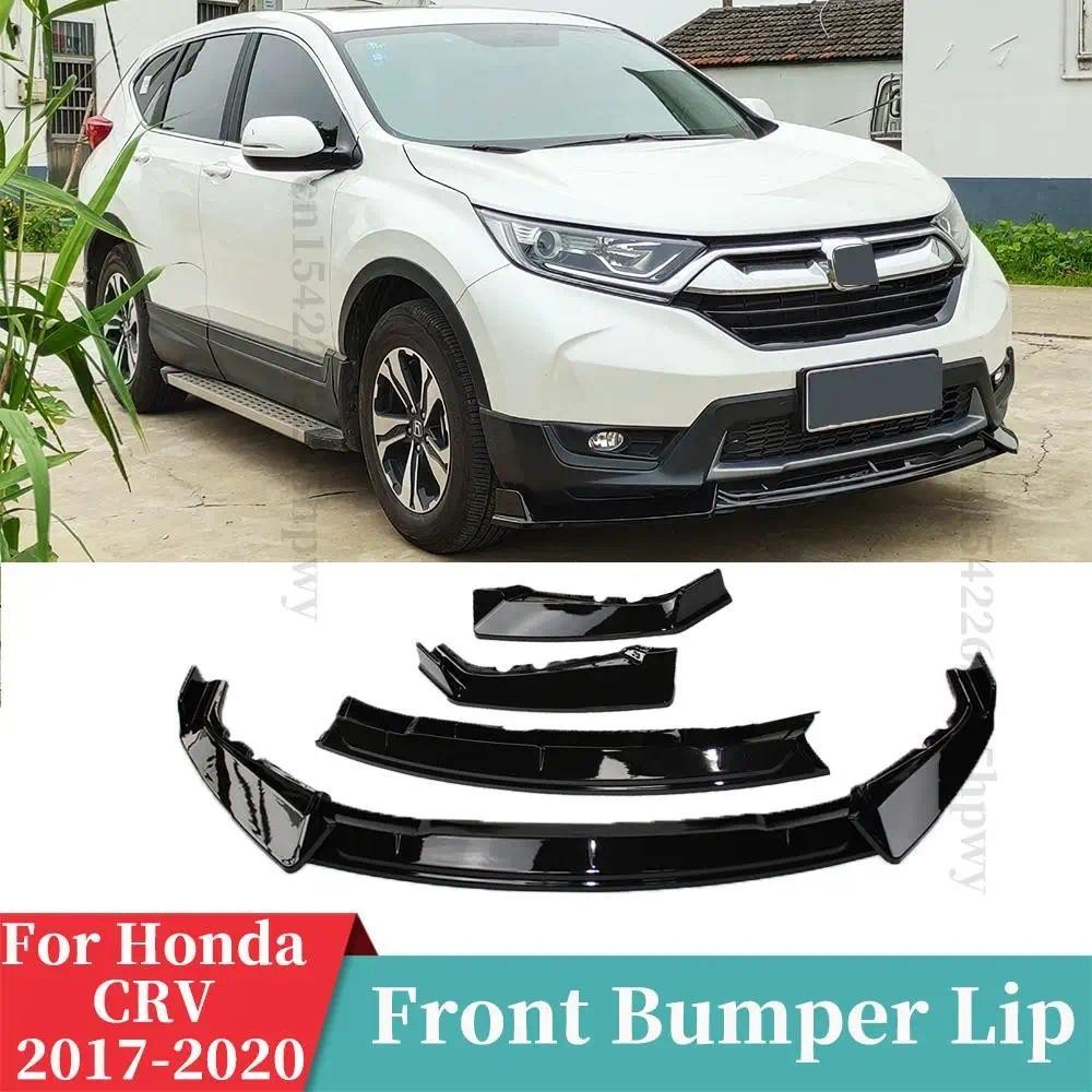 Amortecedor Dianteiro Lábio Queixo Corpo Kit Guarda Difusor Spoiler Defletor De Fibra Carbono Olhar Estilo Para Honda CR