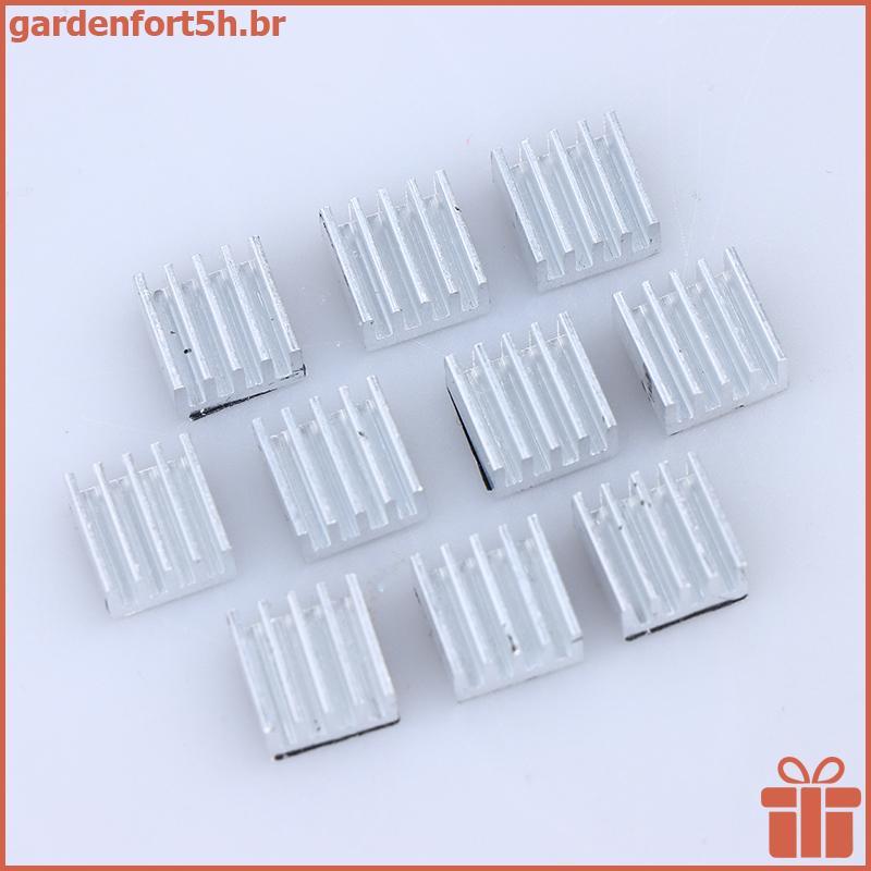 GARDE 10 Peças A4988 Driver De Passo Dissipador De Calor De Alumínio Radiador De Refrigeração De Impressora 3D A4988 Ded