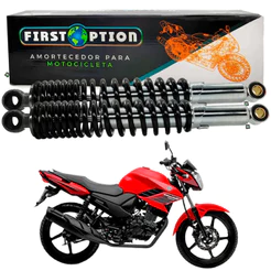 Par Amortecedor Traseiro Yamaha Fazer 150 2014 2015 2016 2017 2018 2019 2020 2021 2022 2023 2024