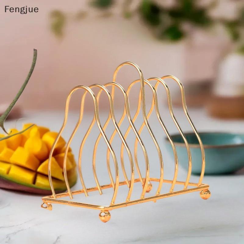 Fengjue Ferro Arte Torrada Pão Ra Restaurante Casa Titular 6 Fatias Ferramenta De Exibição Alimentos Para Acessórios Coz