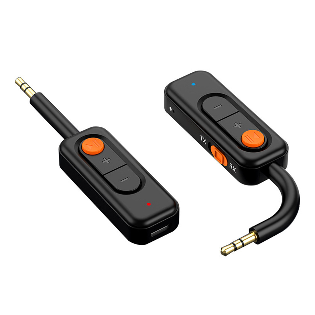 2 Em 1 Receptor Transmissor De Áudio Bluetooth-Compatível 5.4 Adaptador Sem Fio Para TV Alto-Falantes Do Carro PC Fone D