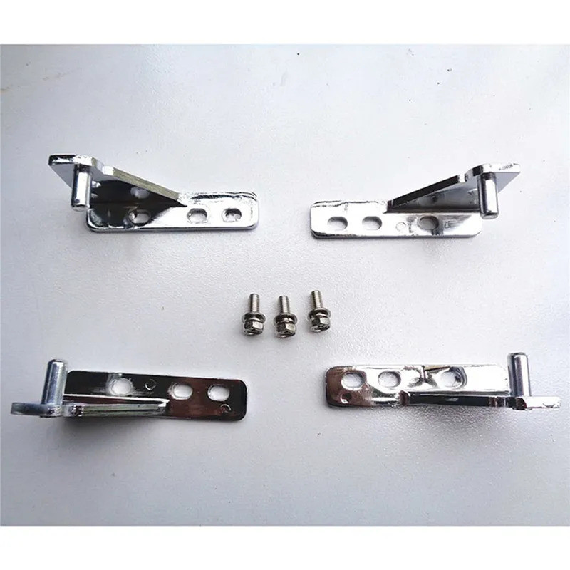 4 Peças de Dobradiça de Porta de Substituição para Refrigerador/Congelador, Distância entre Eixos de 3,5cm, para Acessór