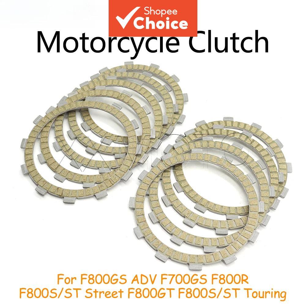 Para BMW F700GS, F800GS Adventure, F800R, F800S, ST Street, F800GT Touring, F 700 800 GS - Kit de Placas de Embreagem e
