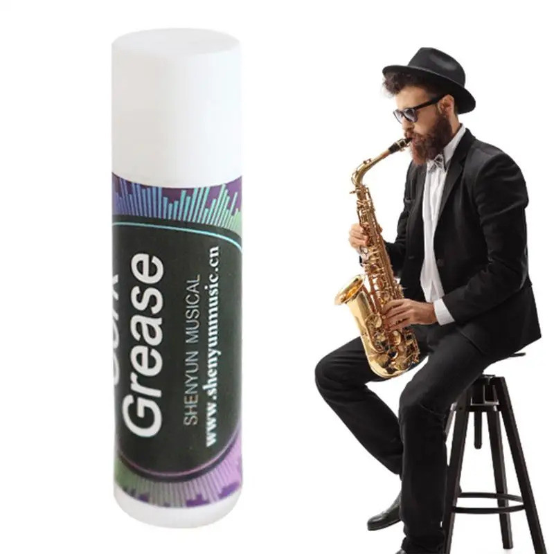 Clarinet Grease Stick Cork Grease with Smooth Effect Special for Woodwind Set Portable Musical Instrument Flute Kit Saxo