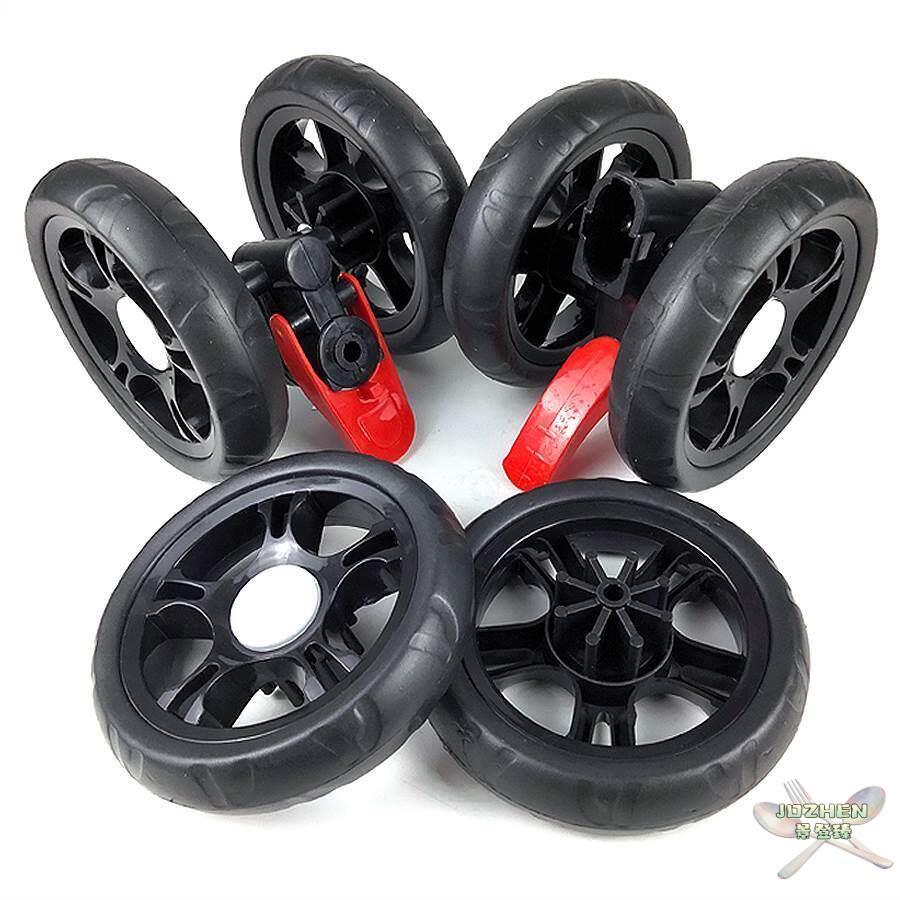 Roda para carrinho de bebê, acessórios universais para guarda-chuva, roda leve para carrinho de bebê, roda única com abs