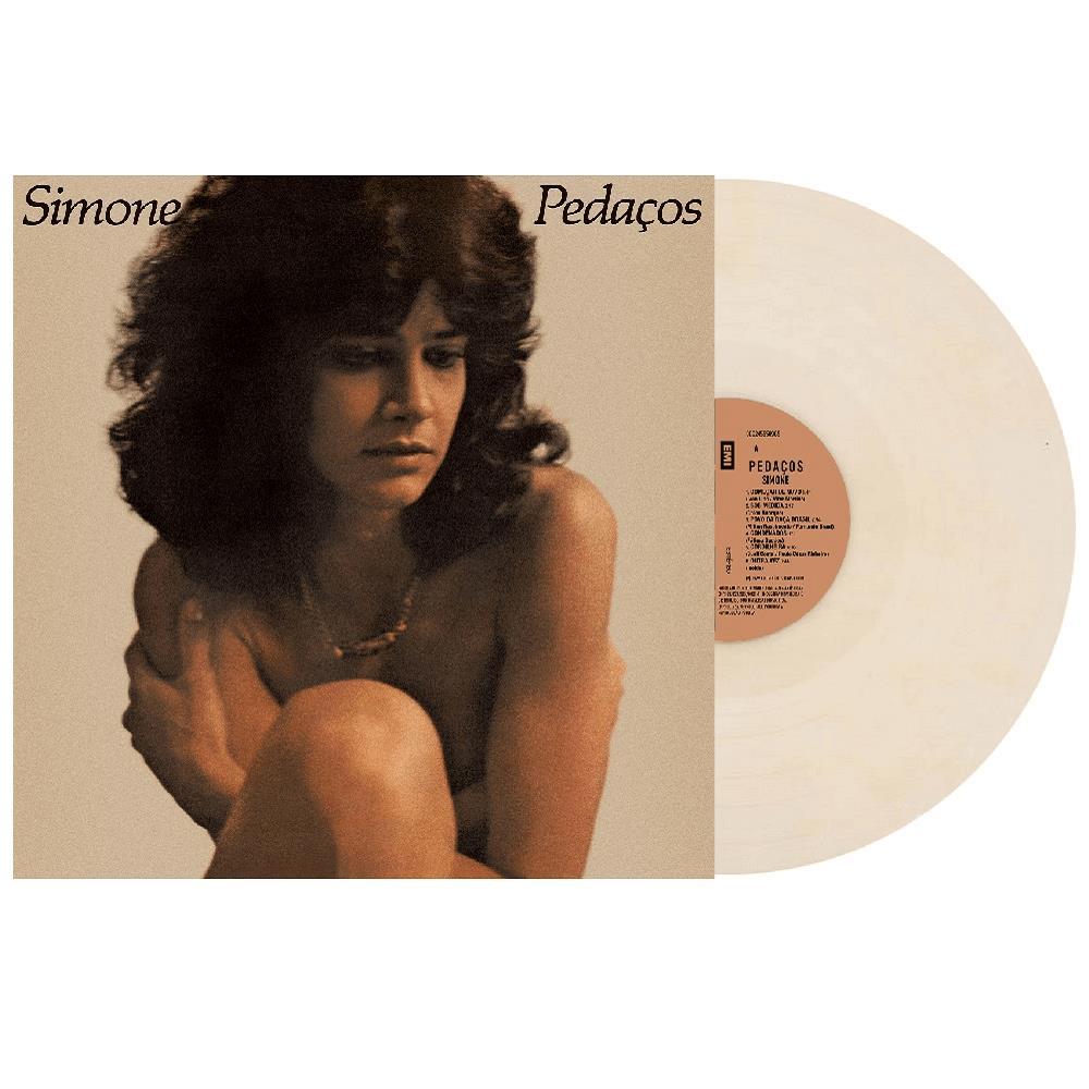 Imagem Vinil Simone - Pedaços (1979) LP Creme Opaco