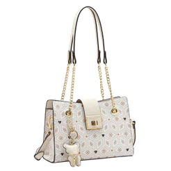 Bolsa Feminina Chenson Ombro Coração Cristal