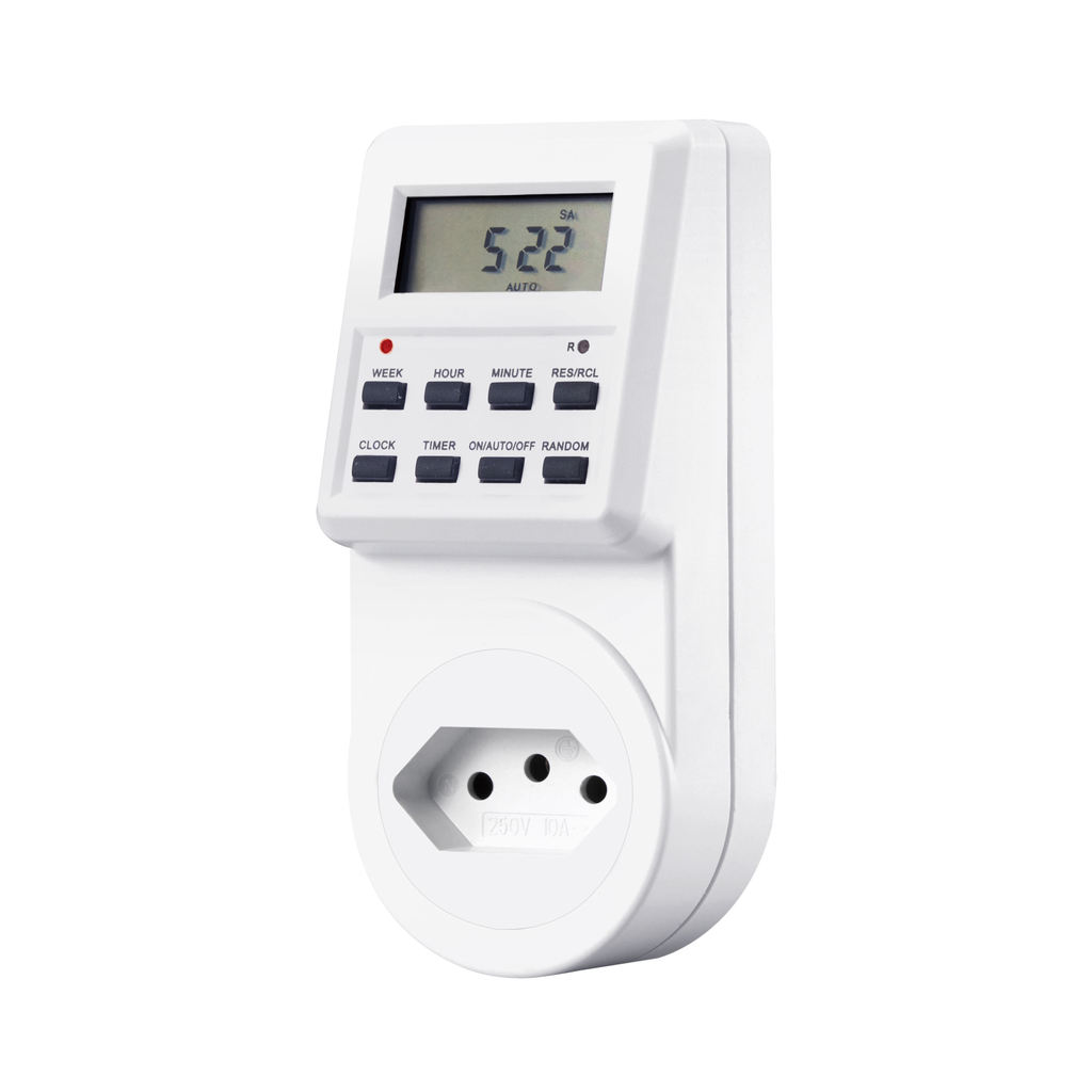 Timer Temporizador Programável SINOTIMER TM516 BR 16A NFe