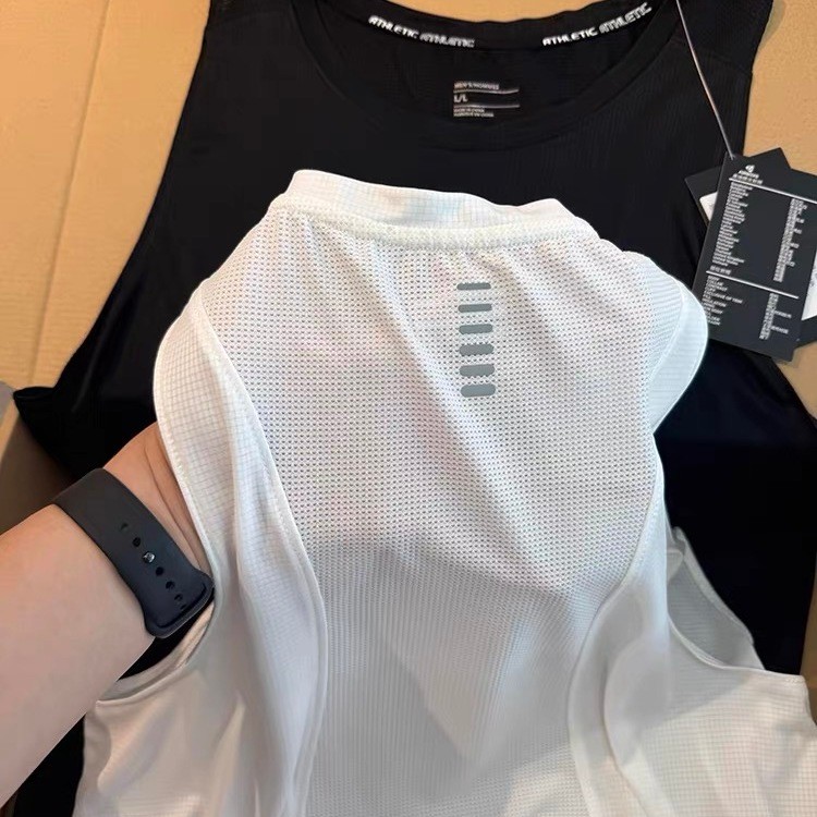3M Reflexivo!Nude Feel Experience Verão de Secagem Rápida Esportes Masculinos Fitness Lazer All-Match Cor Sólida