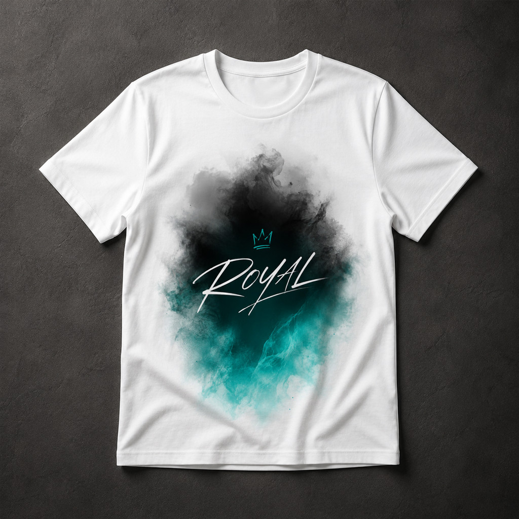 Camiseta Masculina Royal Coroa Fumaça Streetwear Urbano Tumblr Swag Premium