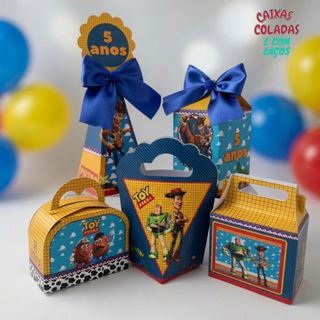 Kit caixa Festa Toy Story / Personalizado com Nome e Idade | Caixas Montadas/Lembrancinha de Festa /Aniversário