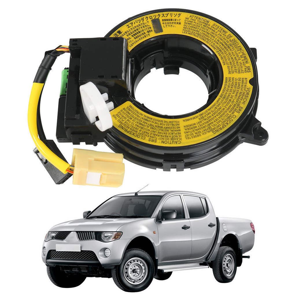 Cinta Fita Airbag L200 Triton Mitsubishi Pajero Buzina Com Comando Volante 2013 à 2018