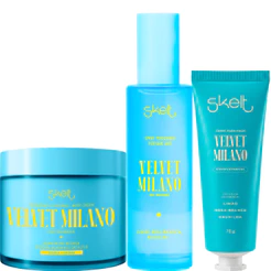 Kit Creme de Mão + Body Splash + Hidratante Corporal Velvet Milano
