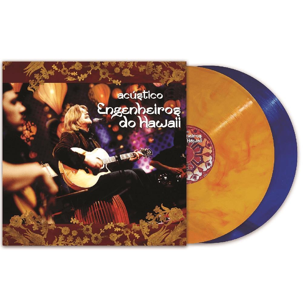 Imagem Vinil Engenheiros do Hawaii - Acústico (2004) 2LP Amarelo e Azul