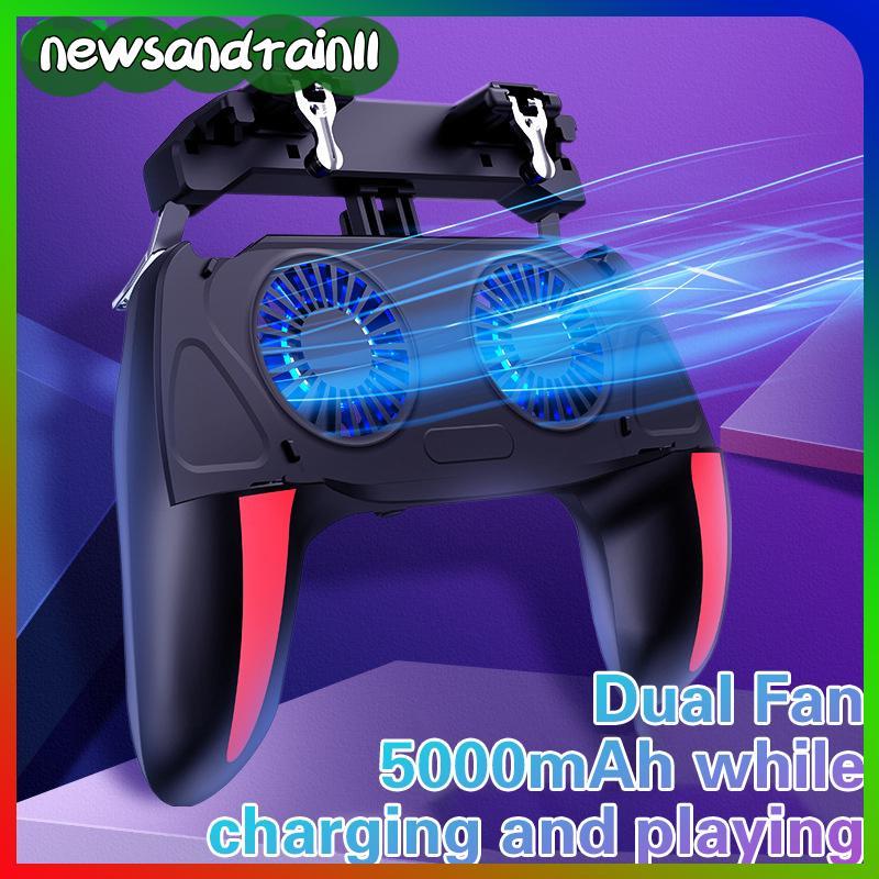 NN H10 Gaming Handheld Grip Controlador De Jogo Joysti Gamepad Para Pubg Gatilho Ventilador De Refrigeração Refrigerador