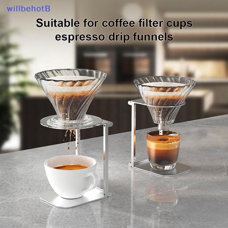 [WillbehotB] Suporte Para Gotejamento De Café Em Liga De Alumínio Dobrável Portátil Filtro De Copo Único Acampamento , V