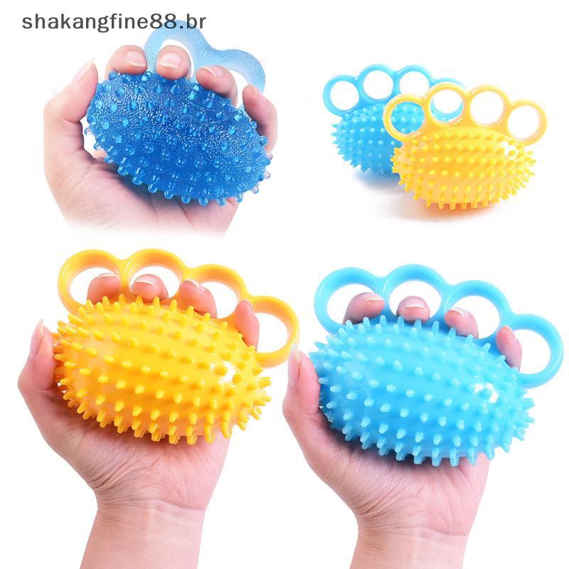 SHBR Dedo Grip Ball Massagem Reabilitação Treinamento Idosos Exercício Bola Mão .