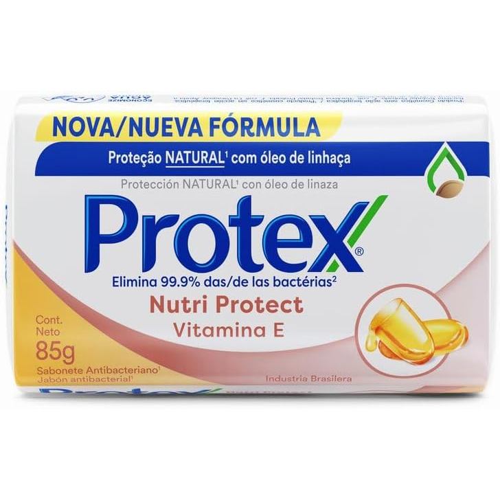Sabonete Em Barra Protex Nutri Protect Vitamina E Com 85g