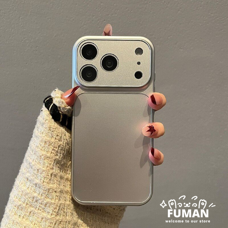 Capa De Telefone Prateada Simples Para Samsung Galaxy A57 A56 M56 F56 A55 A54 A53 A52S A51 A50S M40S A30S A73 A72 A71 F4