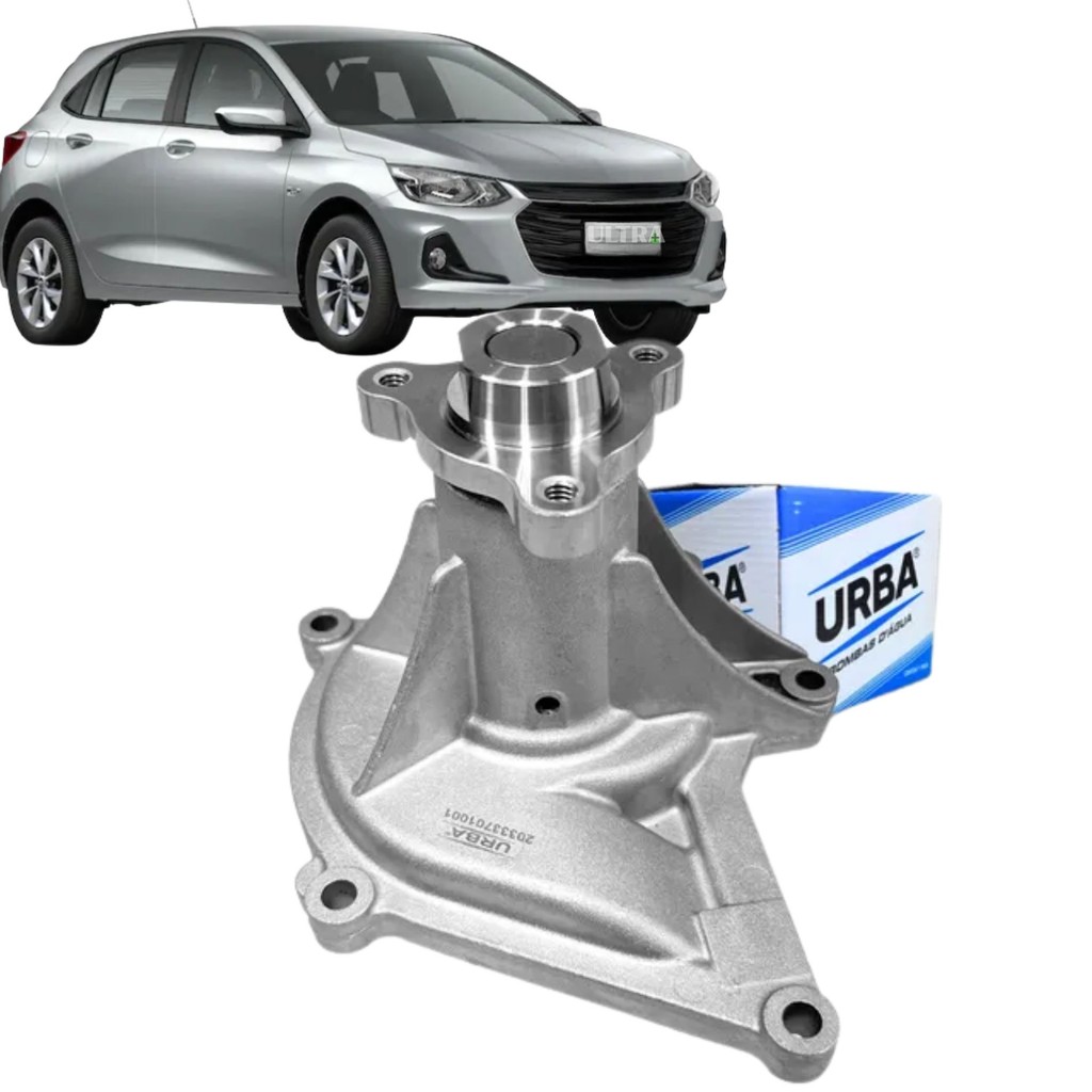 Bomba Água Motor para GM Chevrolet Onix / Onix Plus - 2020/… 1.0 12V Ecotec Aspirado L3 (Urba UB0181) em Oferta na Shopee