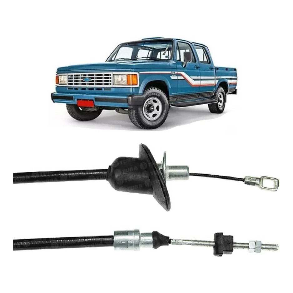 Cabo De Embreagem D13 D20 D24 D25 1985 A 1988 763mm Tub7004