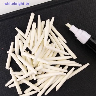 Prosperityuswt 20 Unidades De Núcleos De Substituição Para Caneta De Tinta Acrílica , Quadro Branco , Pontas De Pincel P em Oferta na Shopee